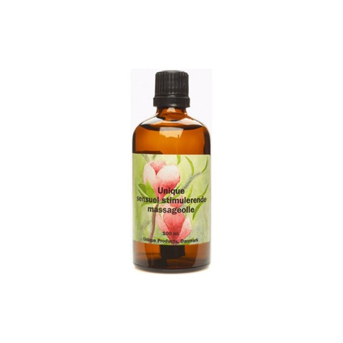 Sensuelt stimulerende massageolie - 100 ml - Unique