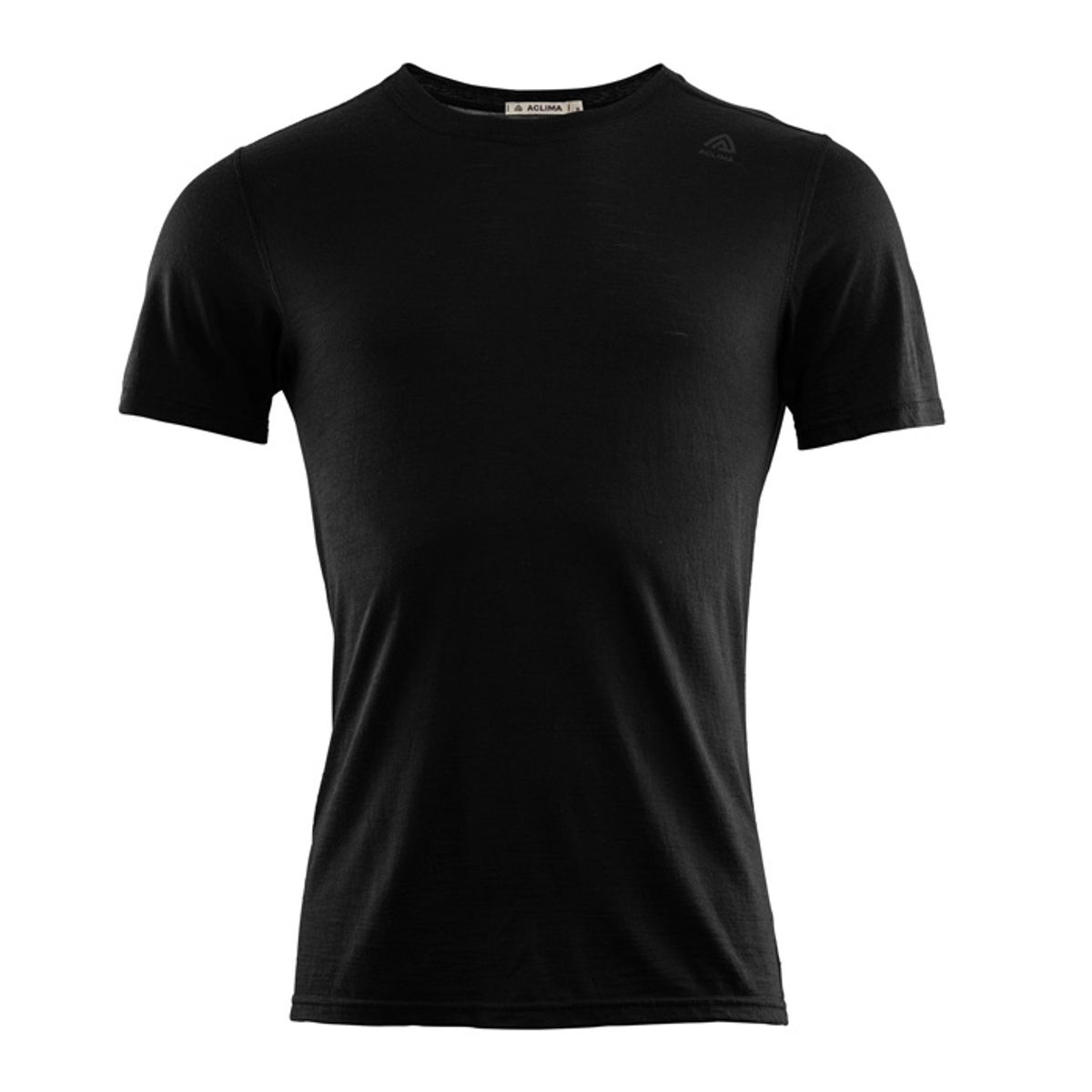 Aclima Lightwool Undershirt Tee, Sort-2XL - Undertøj