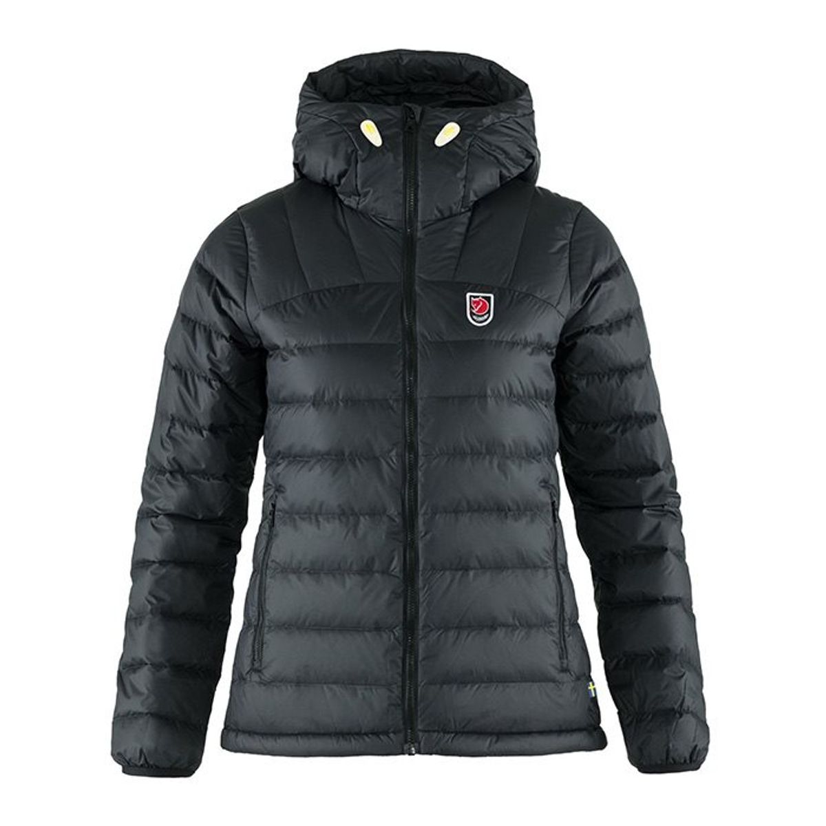 Black Friday Fjällräven Expedition Pack Down Hoodie Kvinder / Damer, Sort-XL - Jakker