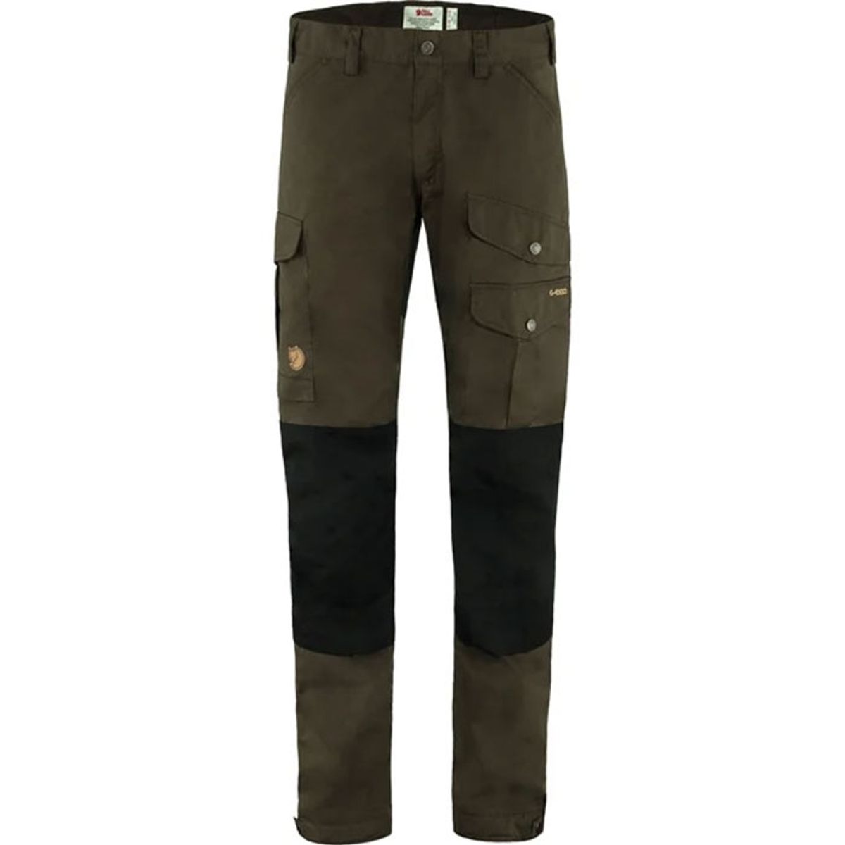 Fjällräven Vidda Pro Trousers Herre / Mænd-Grøn Sort-48-long - Bukser