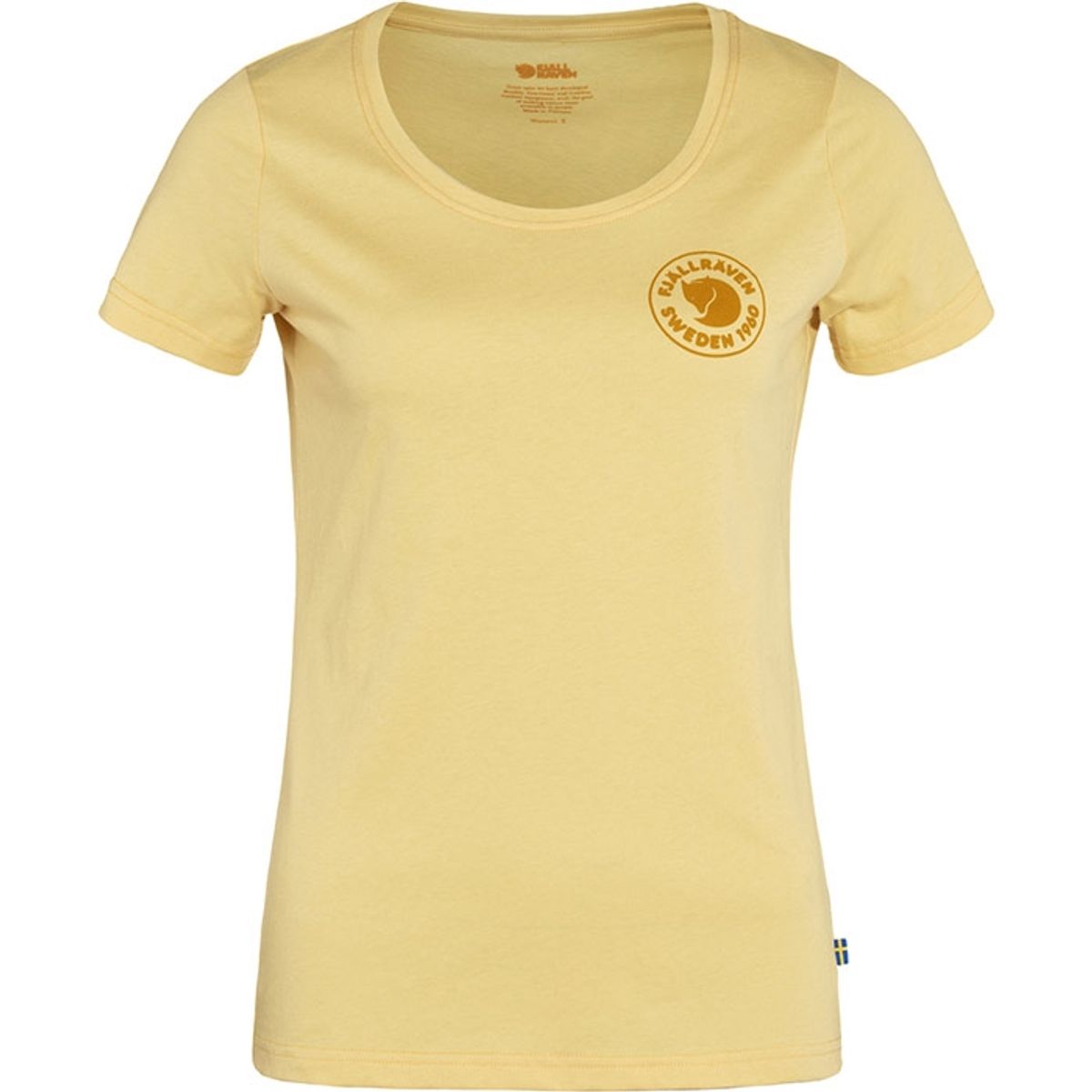 Fjällräven 1960 Logo T-Shirt Woman-mais Gul-XS - T-Shirts