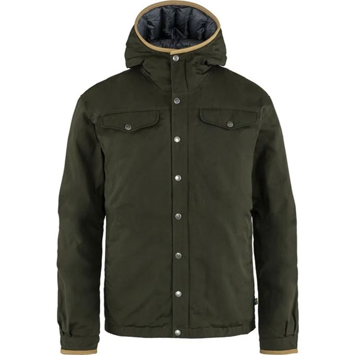 Fjällräven Grønland No. 1 Down Jacket Herre / Mænd-deep Grøn-2XL - Jakker