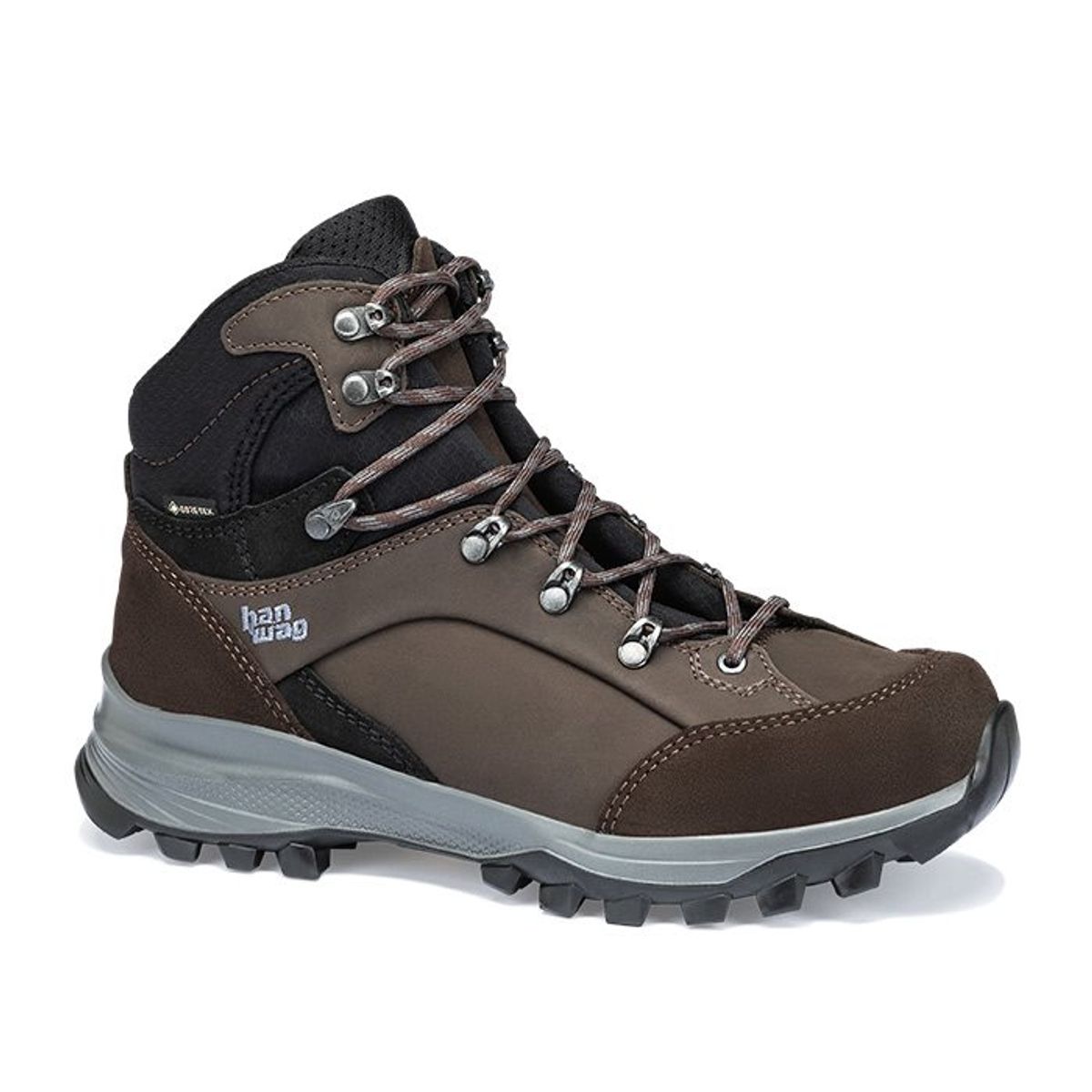 Hanwag Alta Bunion II GTX Dame, mocca/Sort-41,5 / UK 7,5 - Vandrestøvler