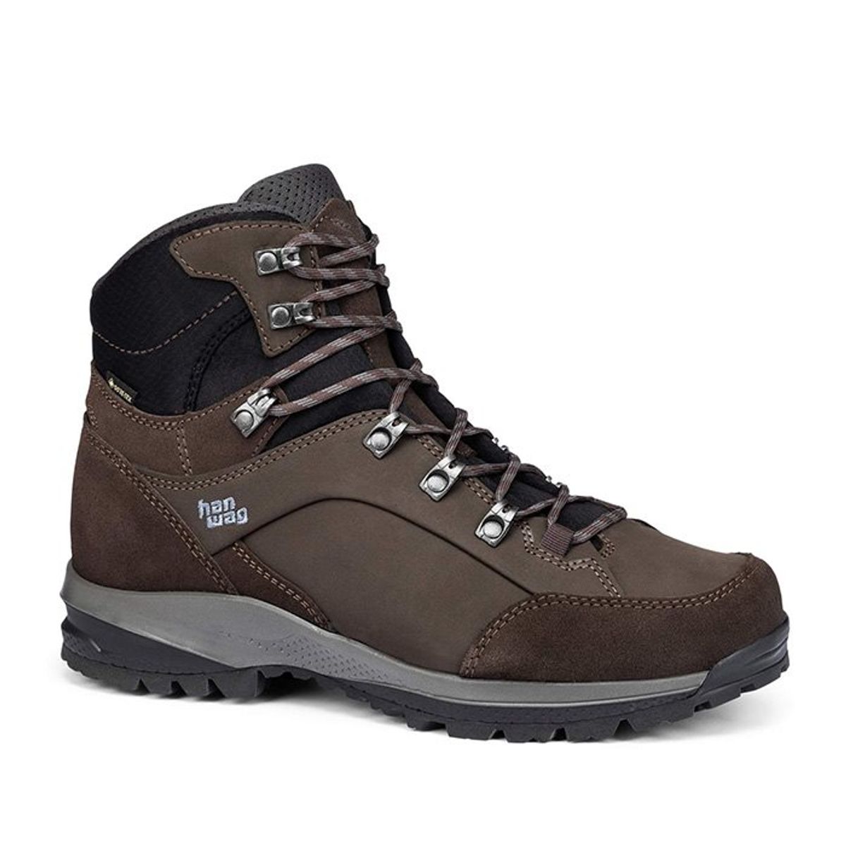 Hanwag Banks GTX SF Extra Herre, mocca/asphalt-45 / UK 10,5 - Vandrestøvler