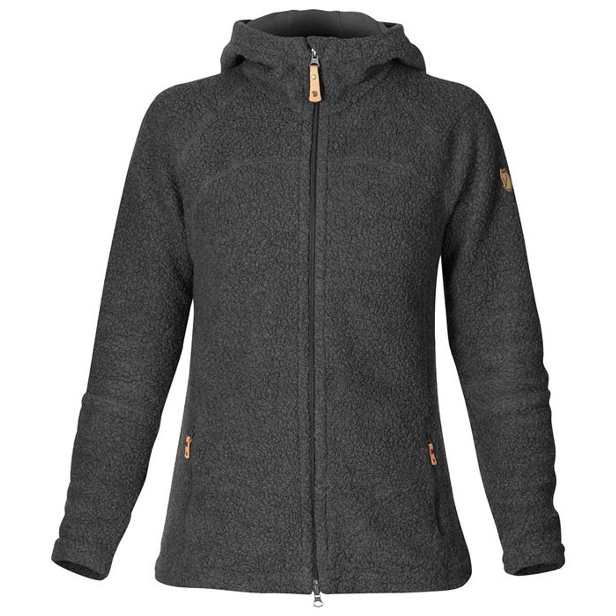 Fjällräven Kaitum Fleece Woman-Grå-M - Fleecejakker og softshell