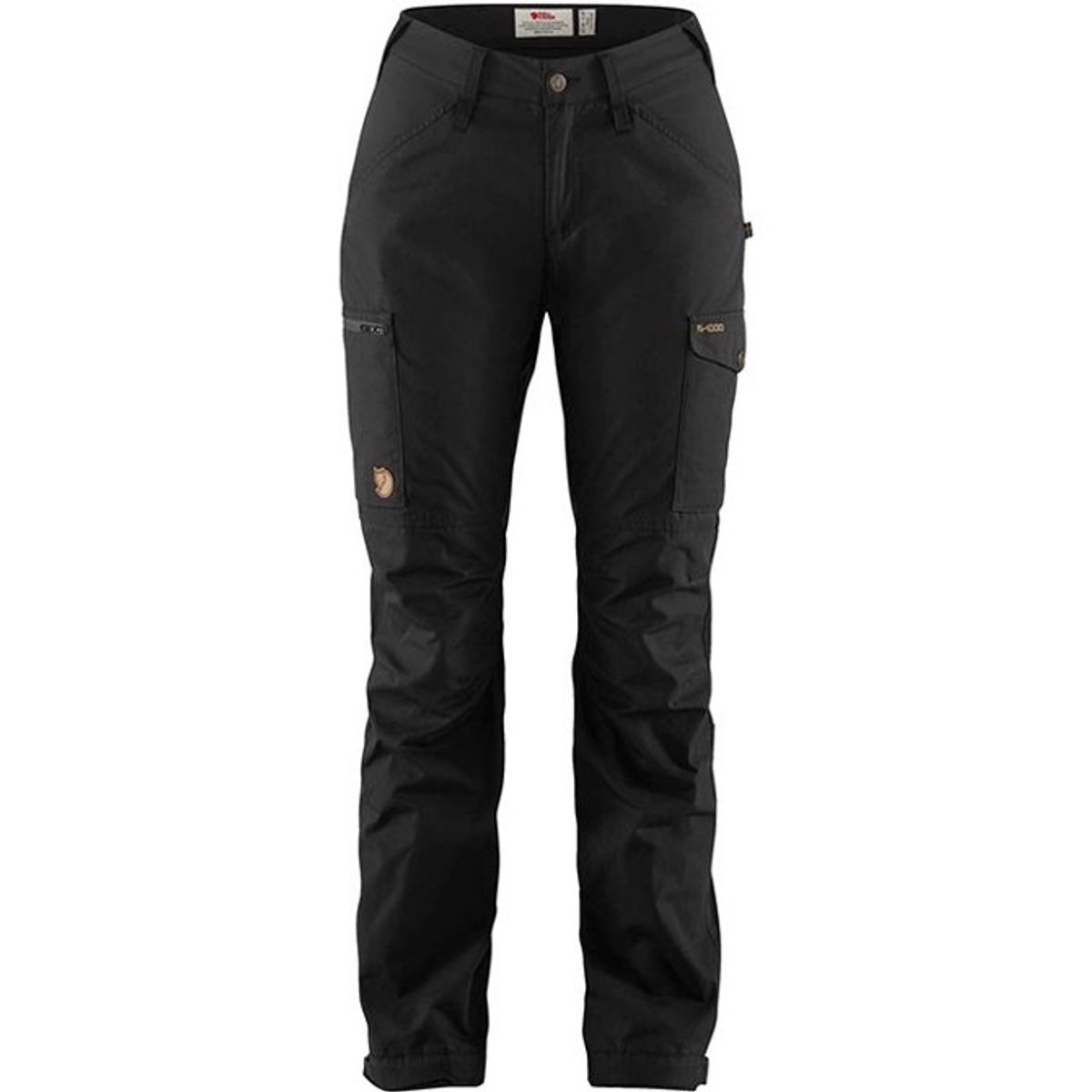 Fjällräven Kaipak Trousers Curved Women-black-46 - Bukser