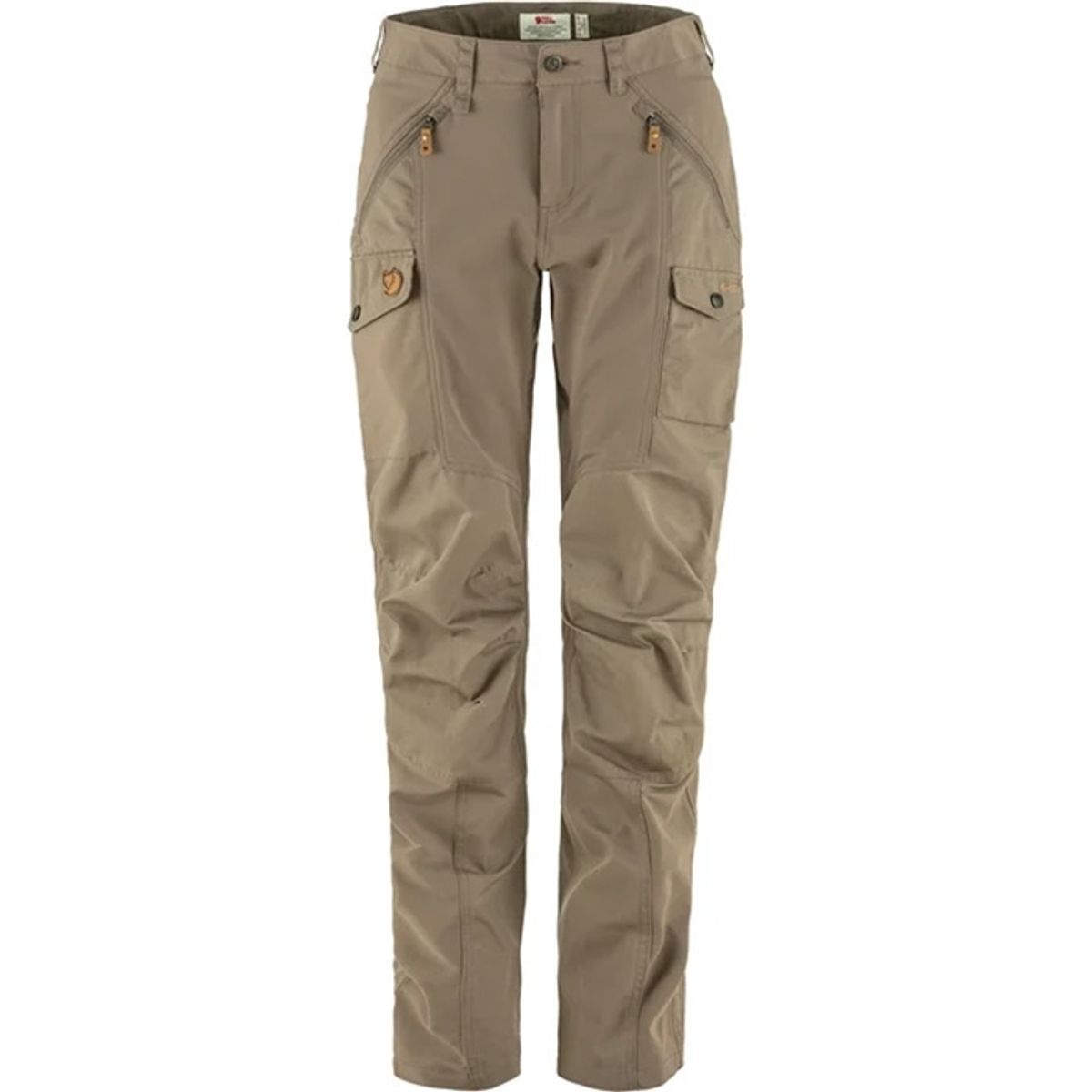 Fjällräven Nikka Trousers Curved W-suede Brun-42 - Bukser