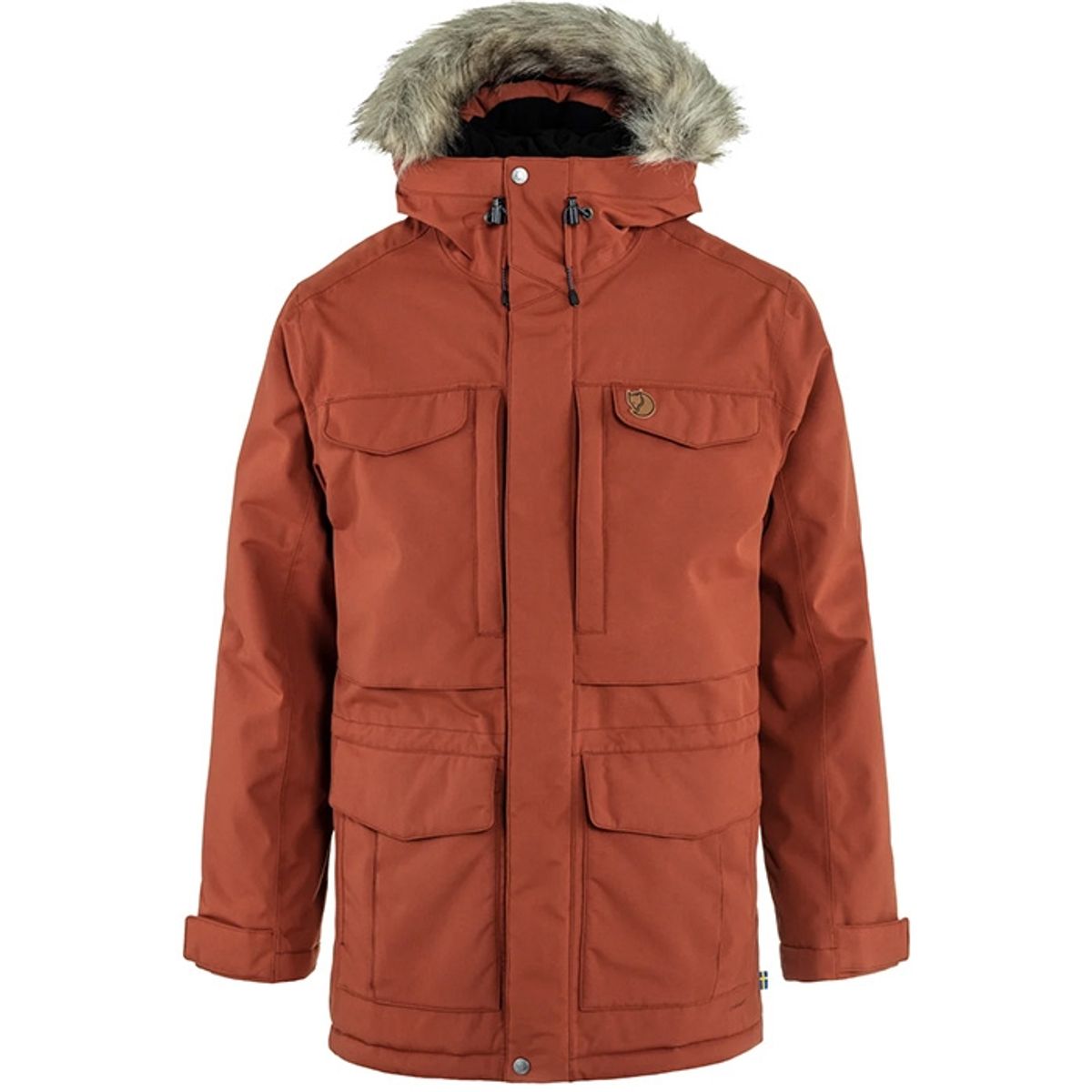 Fjällräven Nuuk Parka Herre / Mænd-autumn leaf-L - Vinterjakker til mænd