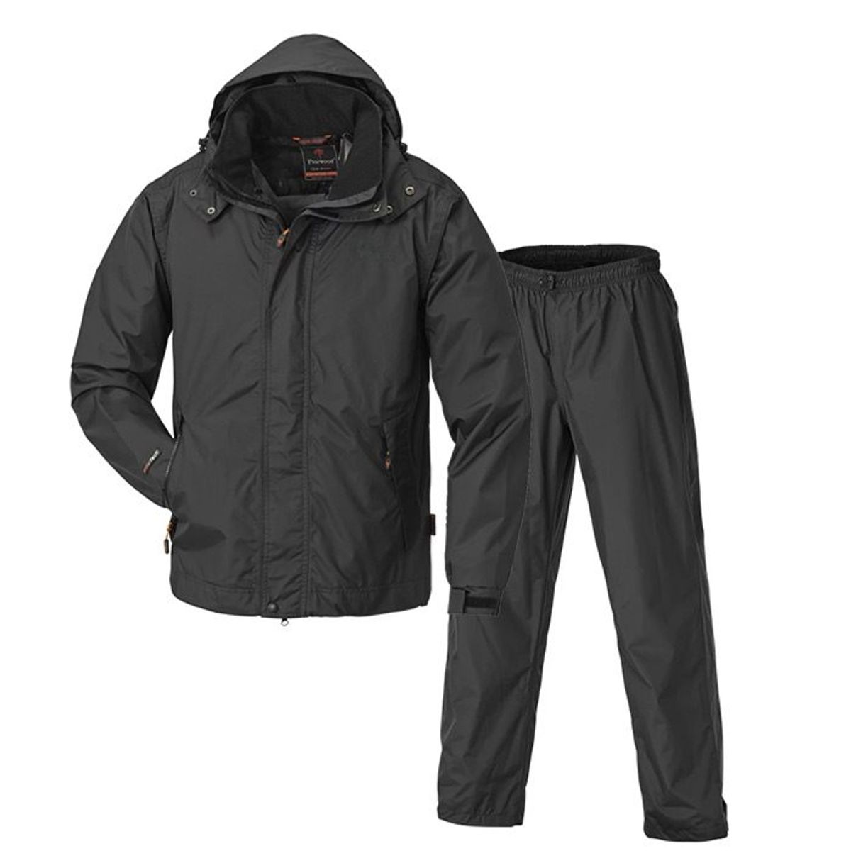 Pinewood Tornado Extreme regnsæt 20.000mm-black-L - Regntøj, poncho