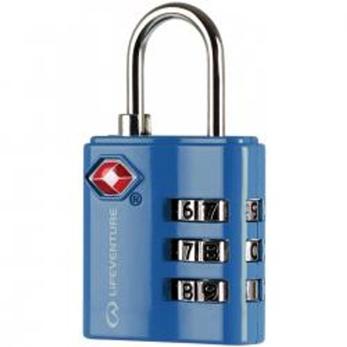 Lifeventure Tsa Combi Lock (blue) - Lås