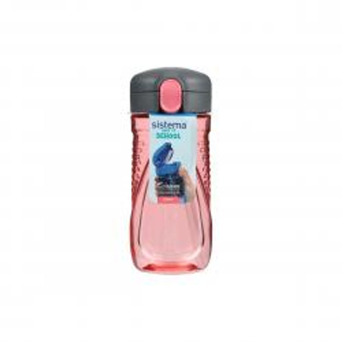 Sistema 520ml Tritan Quick Flip Bottle Bts 2024 - Pink - Drikkeflaske