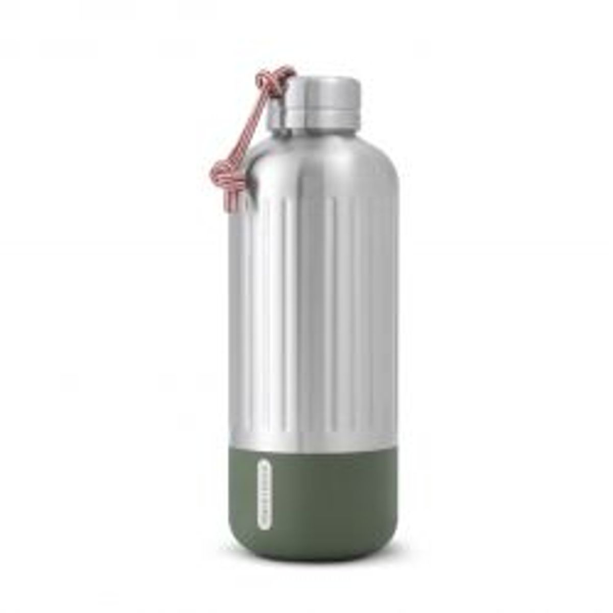 Black + Blum Explorer Insulated Bottle Large 850 Ml - Silver/Olive - Str. 850ml - Vandfilter