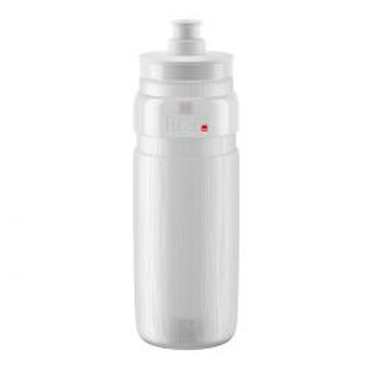 Elite Bottle FLY TEX Clear, Grey Logo 750ml - Drikkeflaske