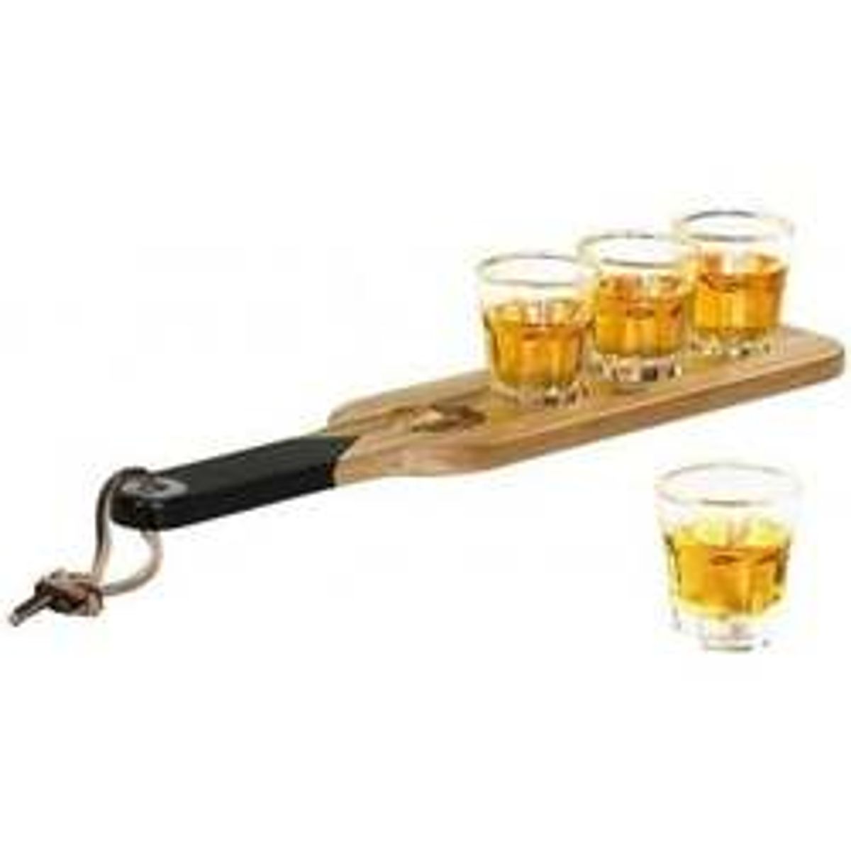 Gentlemen's Hardware - Serving Paddle & Shot Glasses