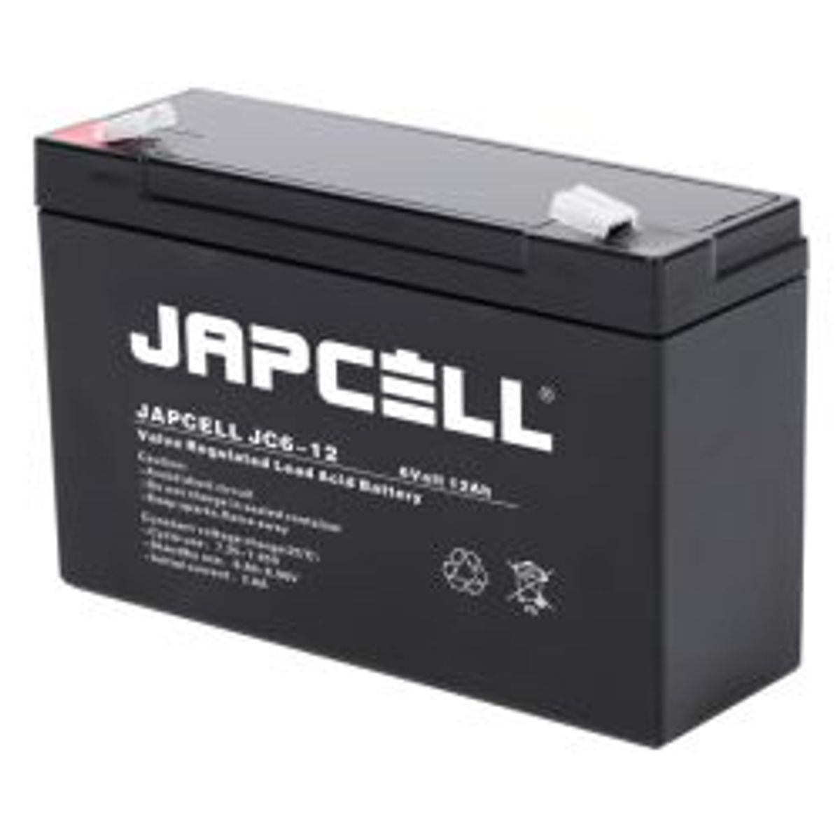 JAPCELL JC6-12 AGM battery - Batteri