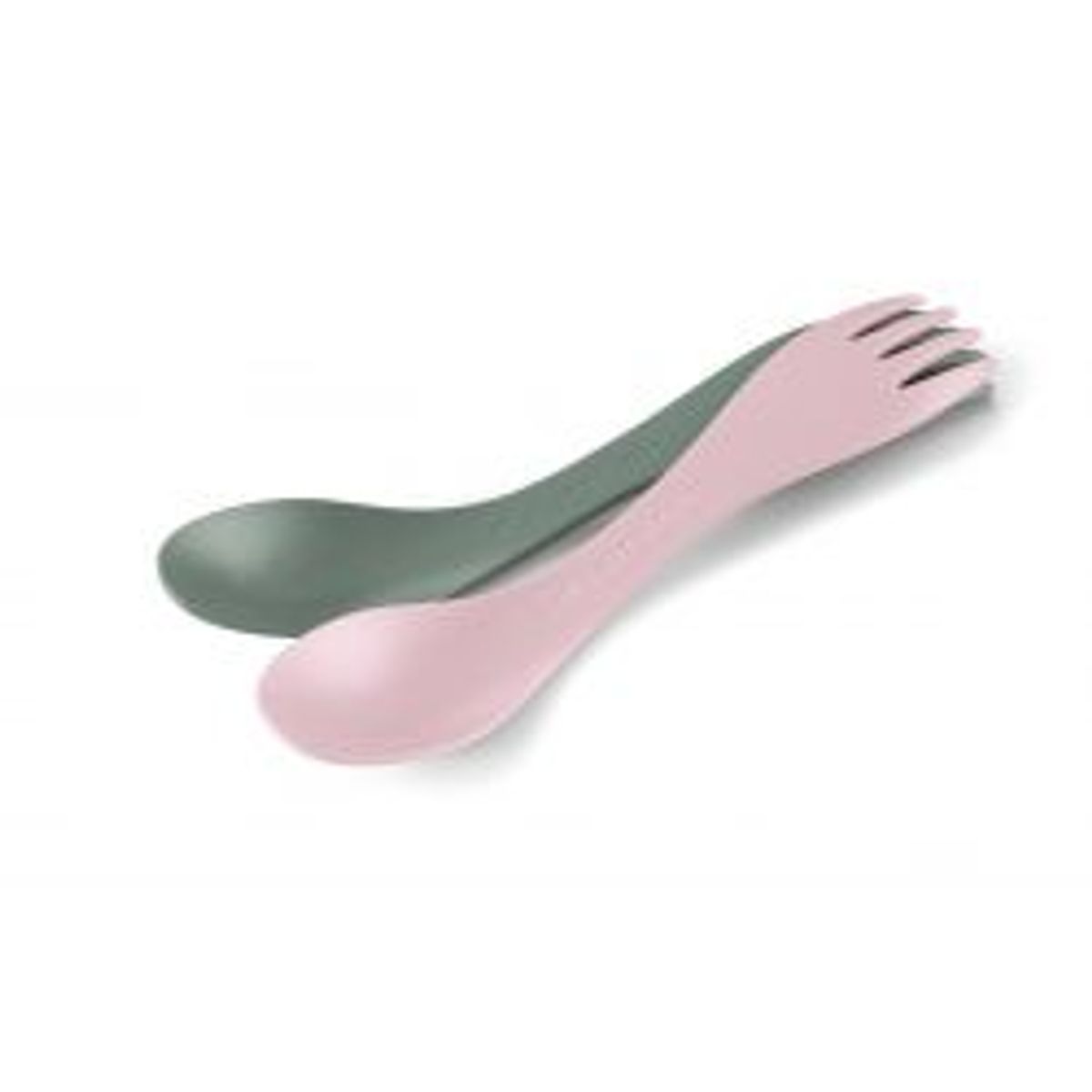 Light My Fire Spork Little Bio 2-pack Sandygreen/dustypink - Bestik