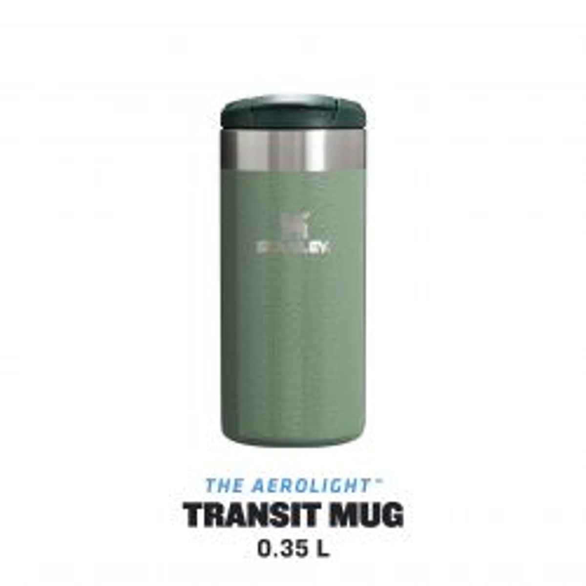 Stanley Aerolight Transit Mug .35l - Hammertone Green - Termokrus