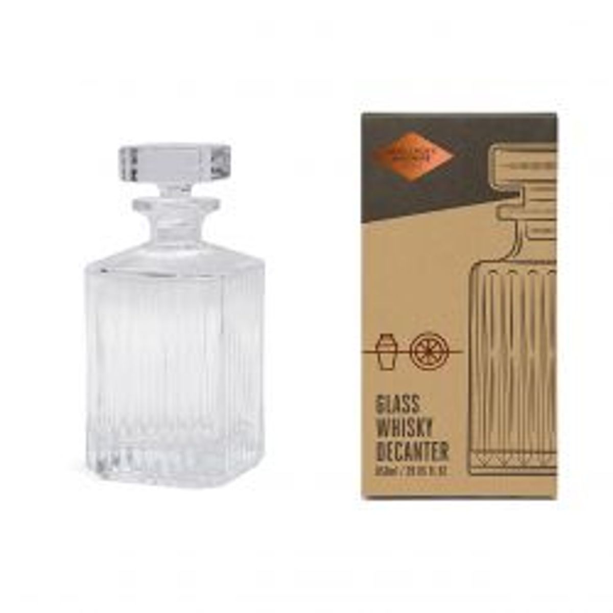 Gentlemen's Hardware Whisky Decanter karaffel 850 ml. - Køkkenredskaber