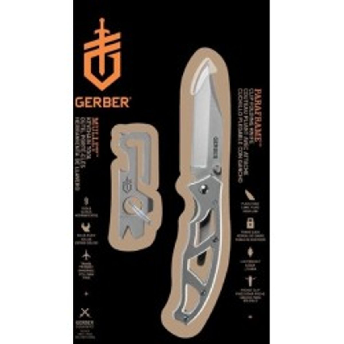 Gerber Paraframe I + Mullet - Kniv