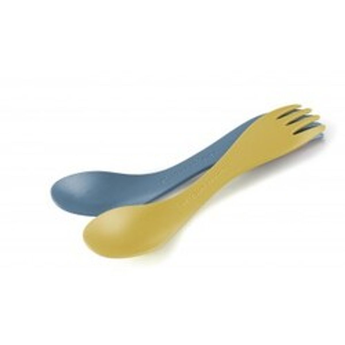 Spork little BIO 2-pack mustyyellow/hazyblue