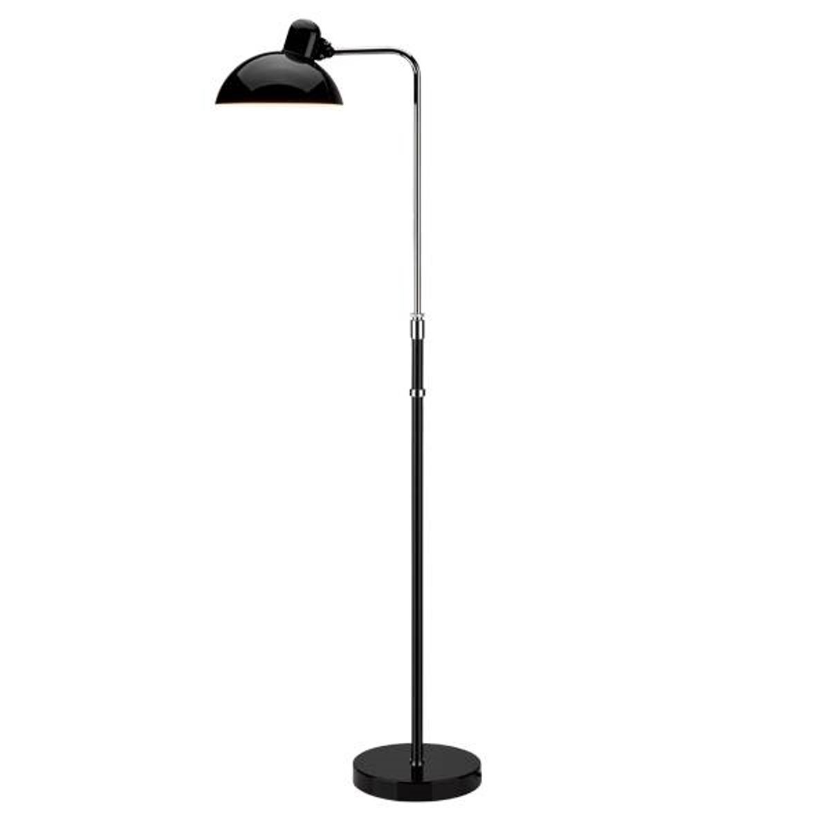 Kaiser idell 6580-F gulvlampe, sort