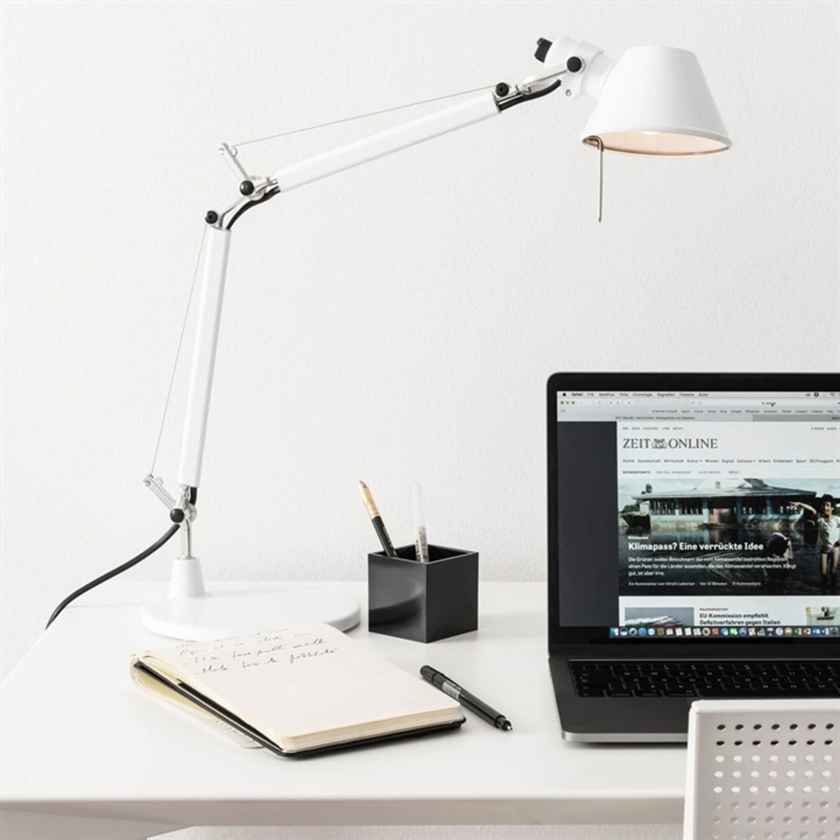 Tolomeo Micro bordlampe, hvid