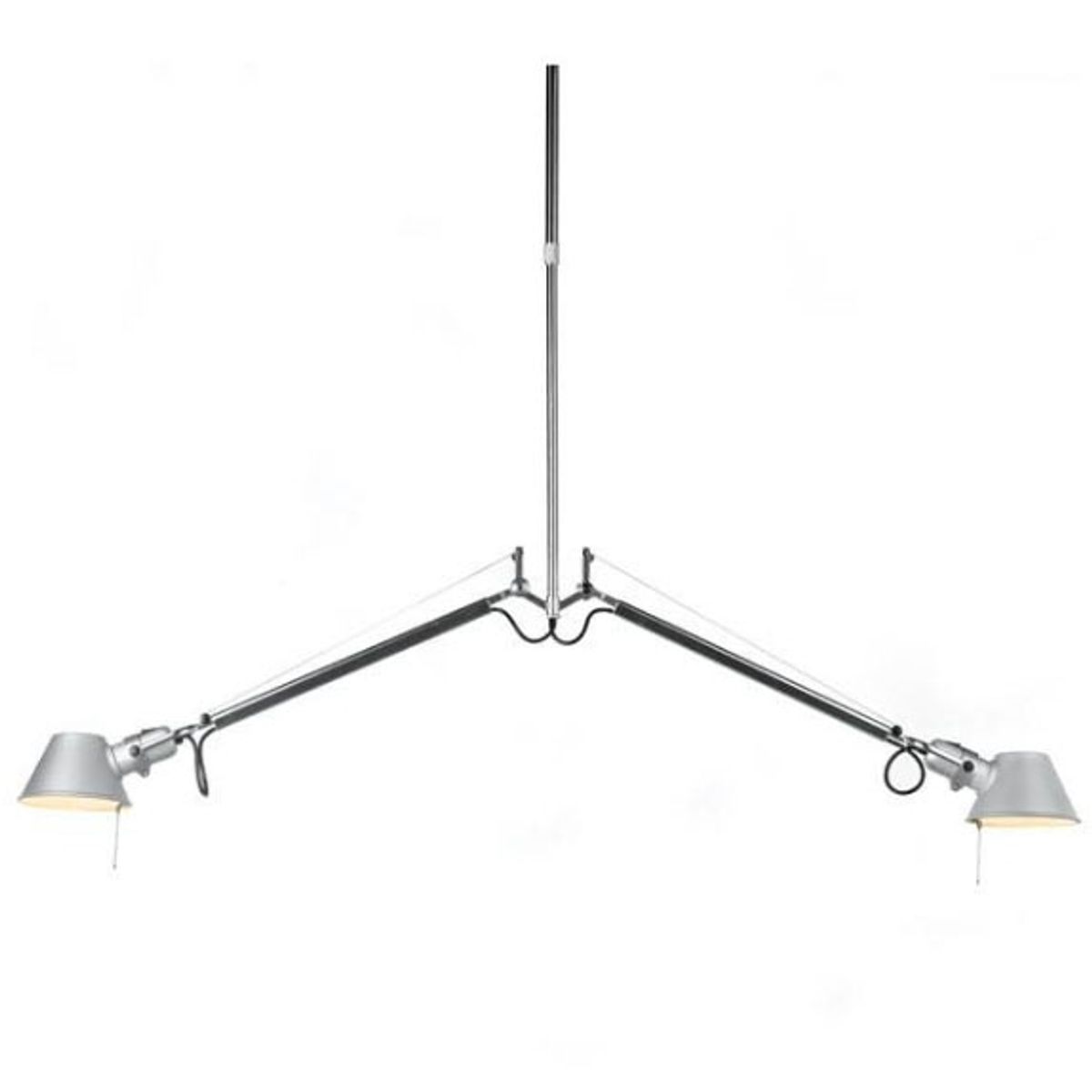 Reservedel: plastik cover f/baldakin til Tolomeo Sospensione 2 Bracci Alluminio