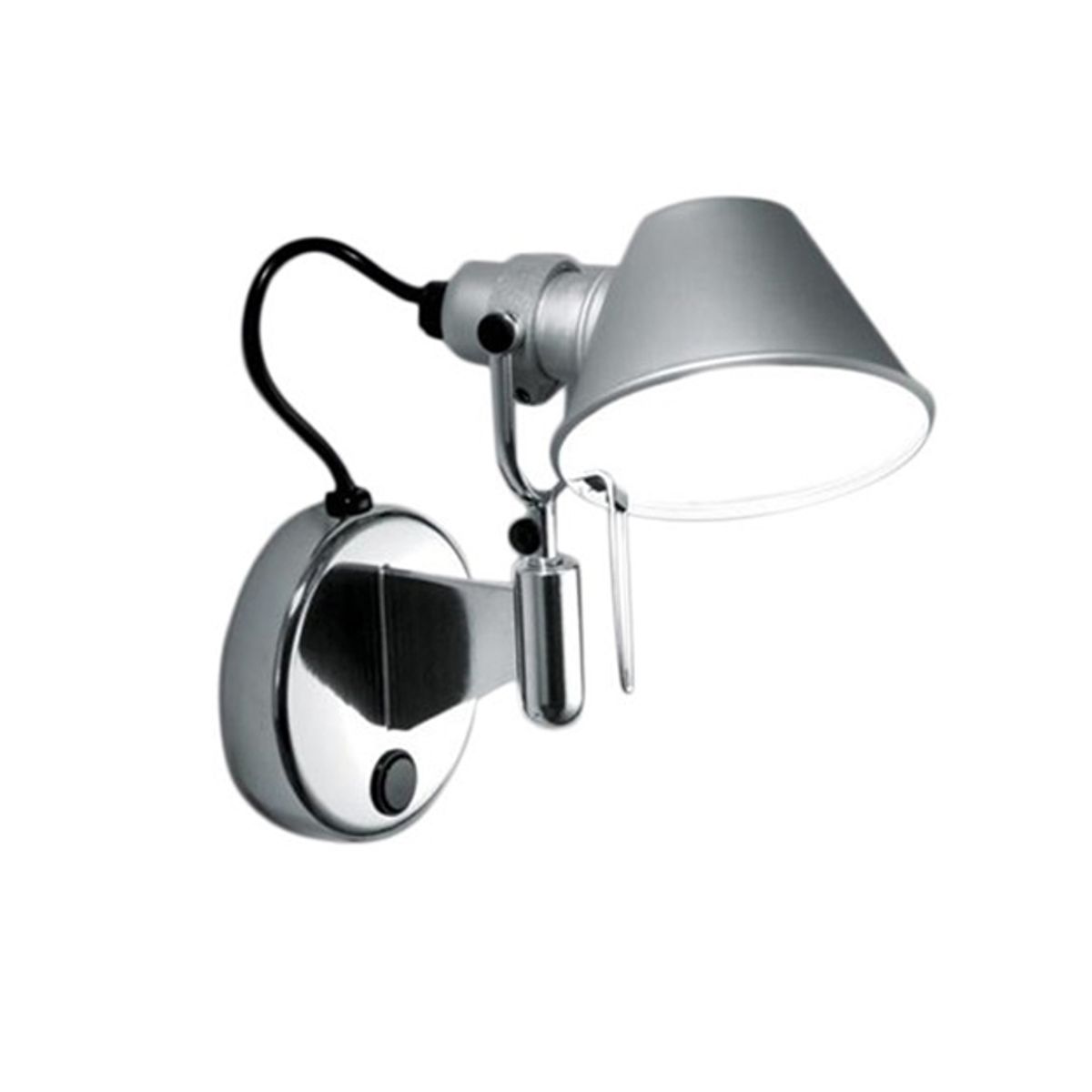 Tolomeo Micro Faretto, alu med afbryd