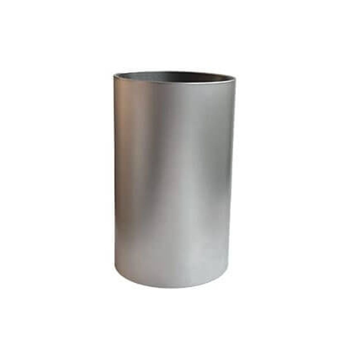 Cylinder, mat aluminium