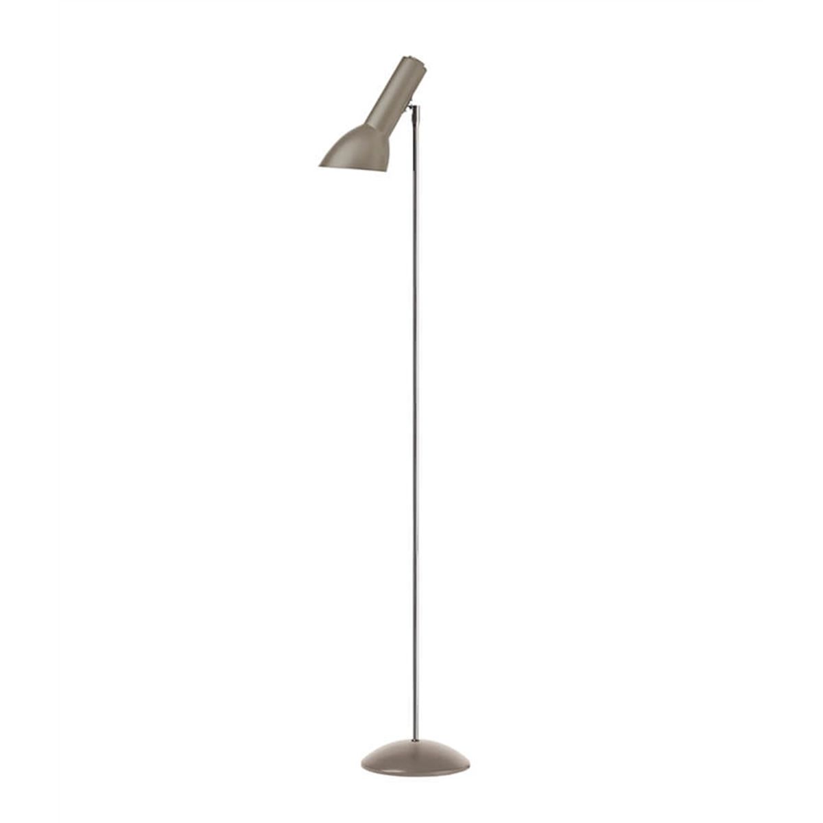 Oblique gulvlampe krom, sand