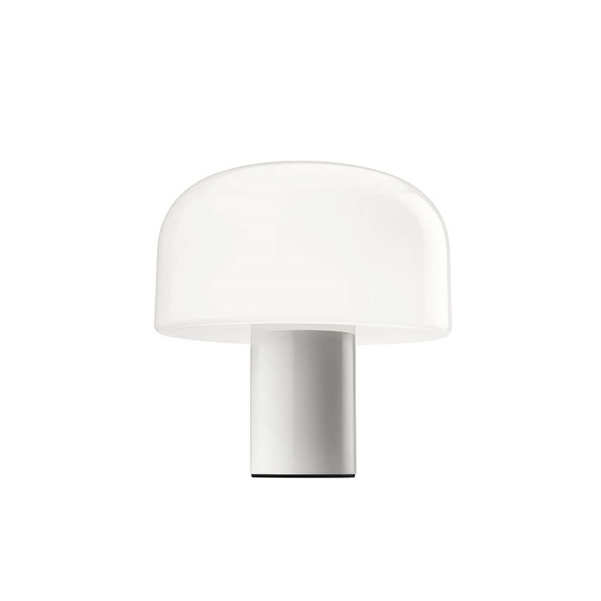 Bellhop Glas T bordlampe, hvid