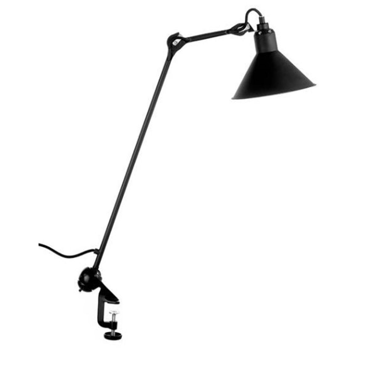 Lampe Gras No 201 bordlampe, sort