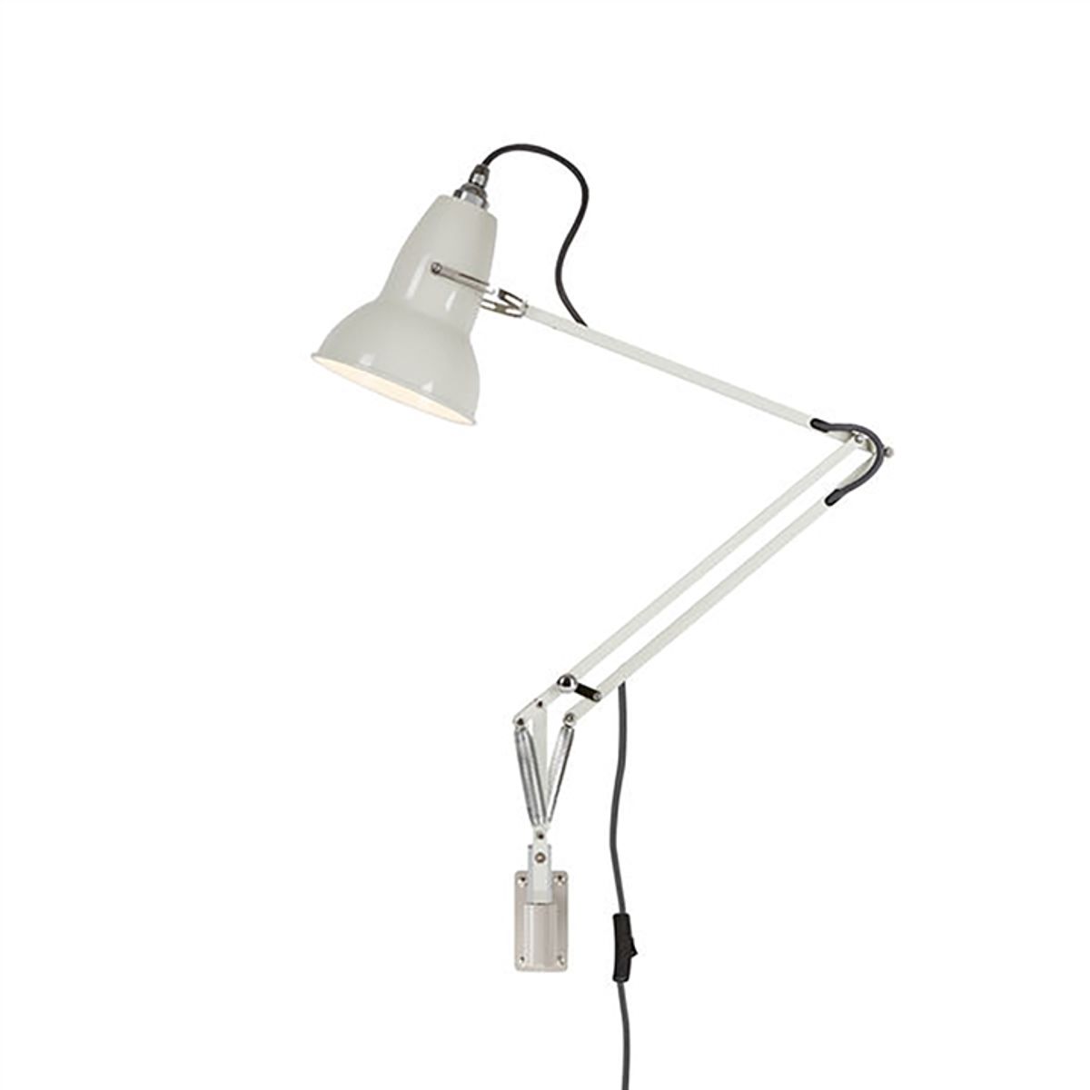 Original 1227 vægmonteret lampe, hvid