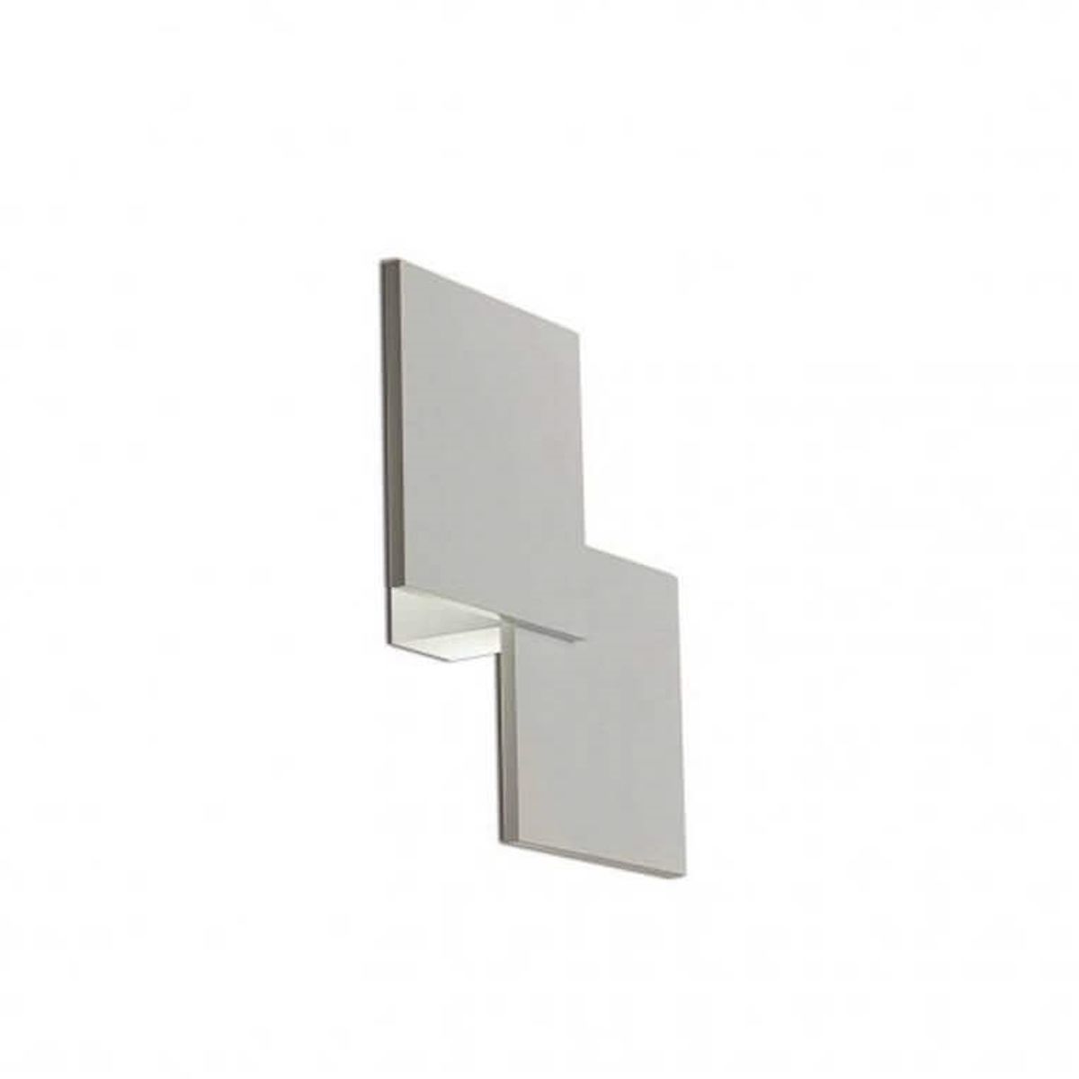 Puzzle Double Square 2700K væglampe/loftlampe, hvid