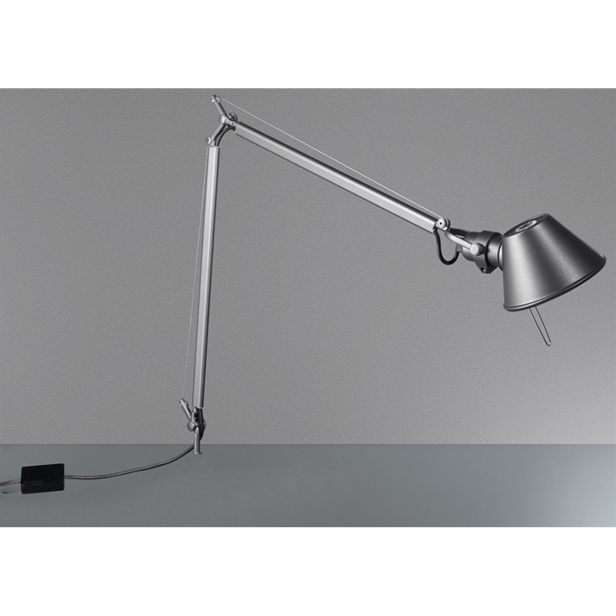 Tolomeo Midi bordlampe LED, grå UDEN bordfod (3000K)