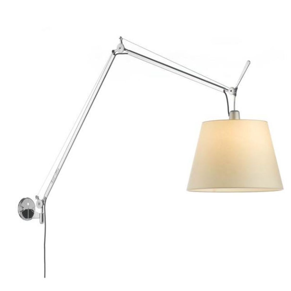 Tolomeo Mega Parete, Ø42 satin