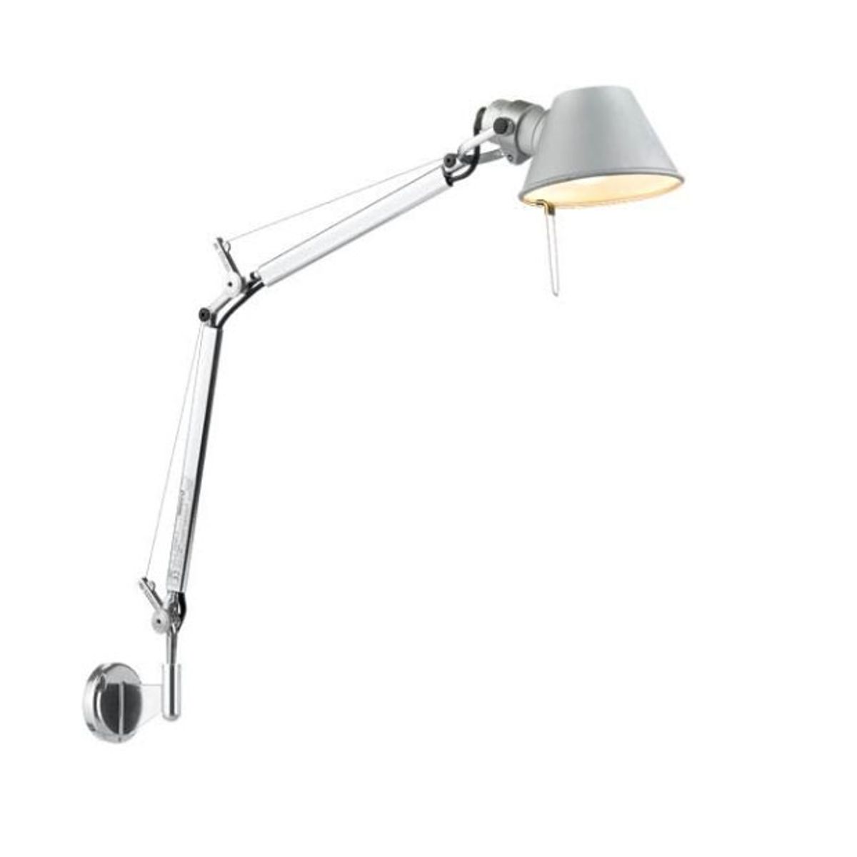 Tolomeo Micro Parete / Væglampe, aluminium