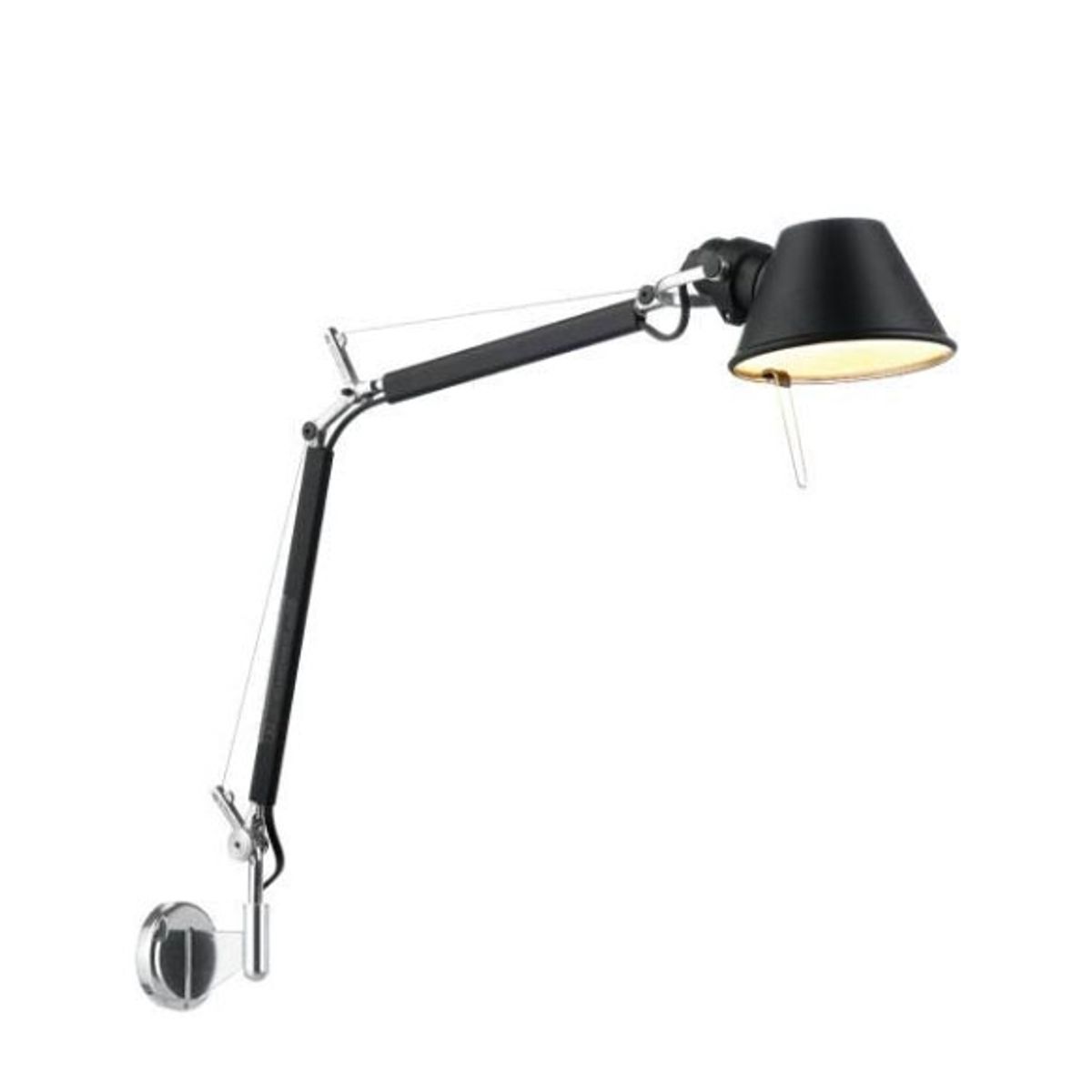 Tolomeo Micro Parete / Væglampe, sort