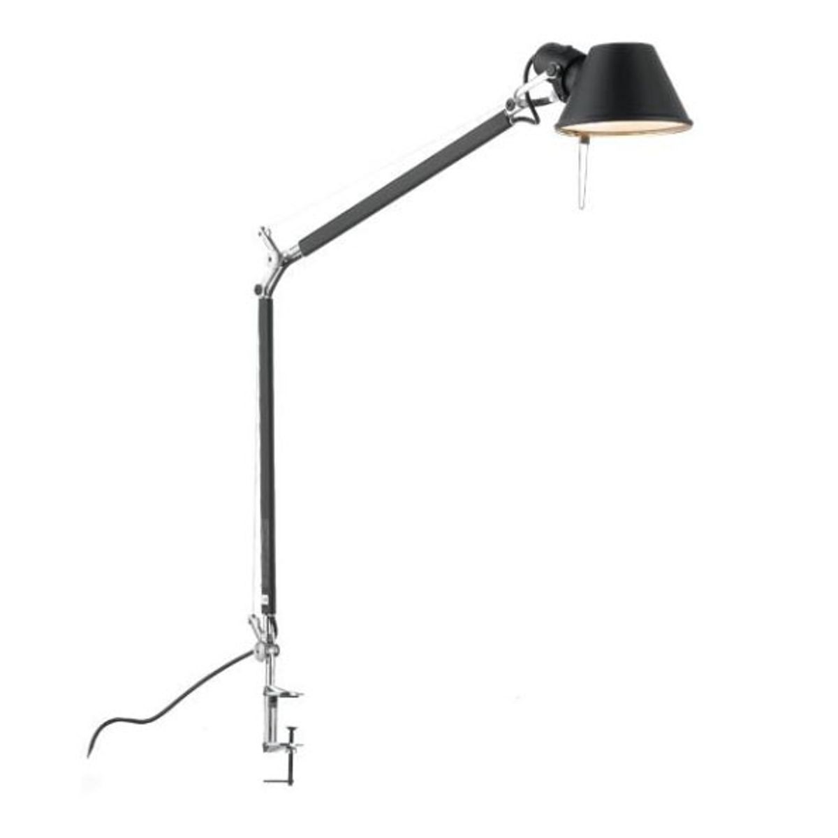 Tolomeo bordlampe, sort m/bordklemme