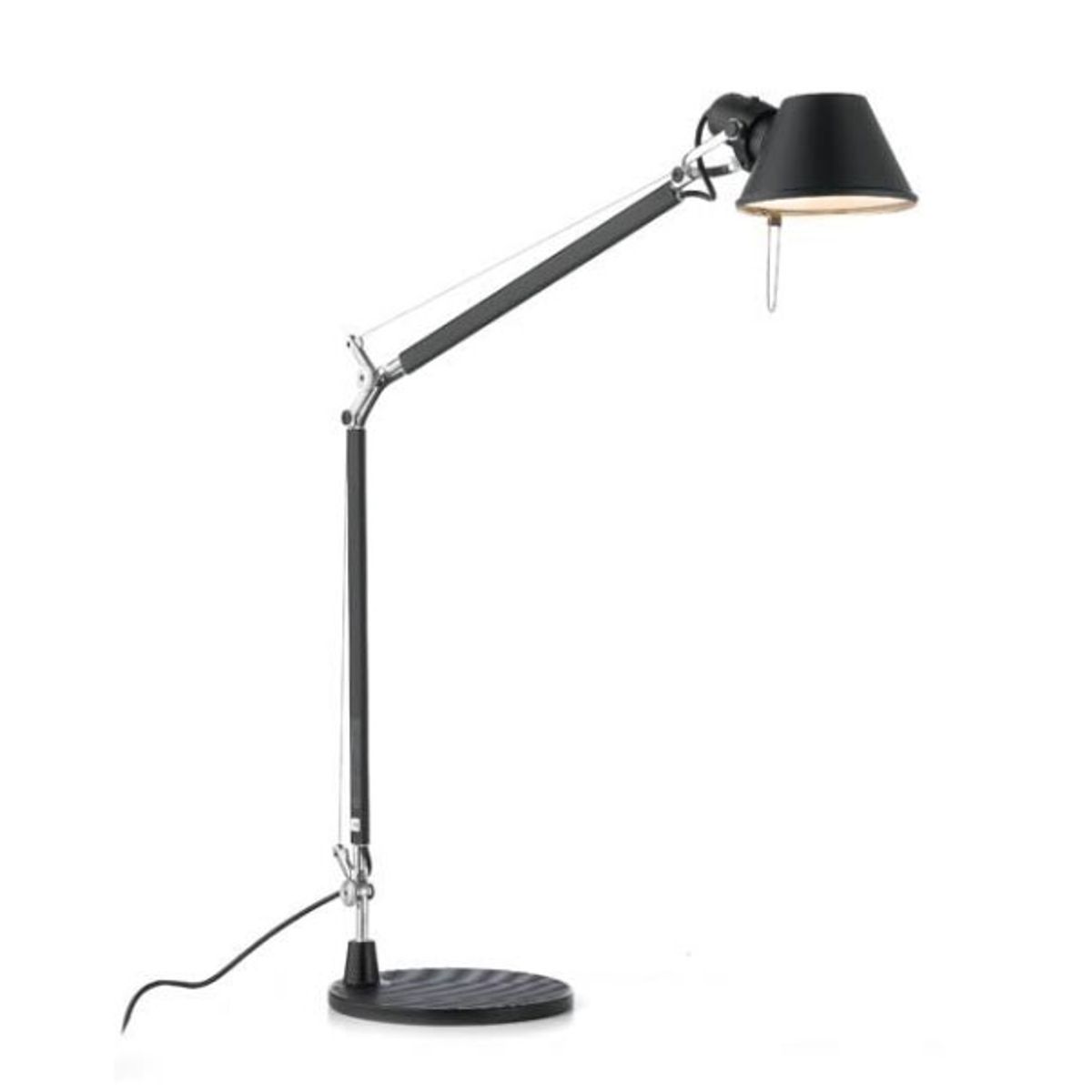 Tolomeo bordlampe, sort m/bordfod