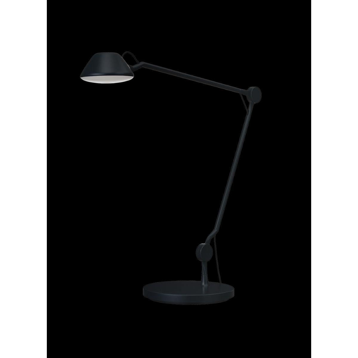 AQ01 bordlampe, sort