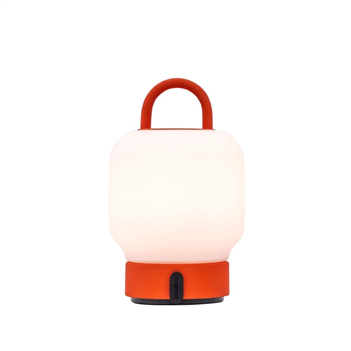 Loome bordlampe / batterilampe, orange