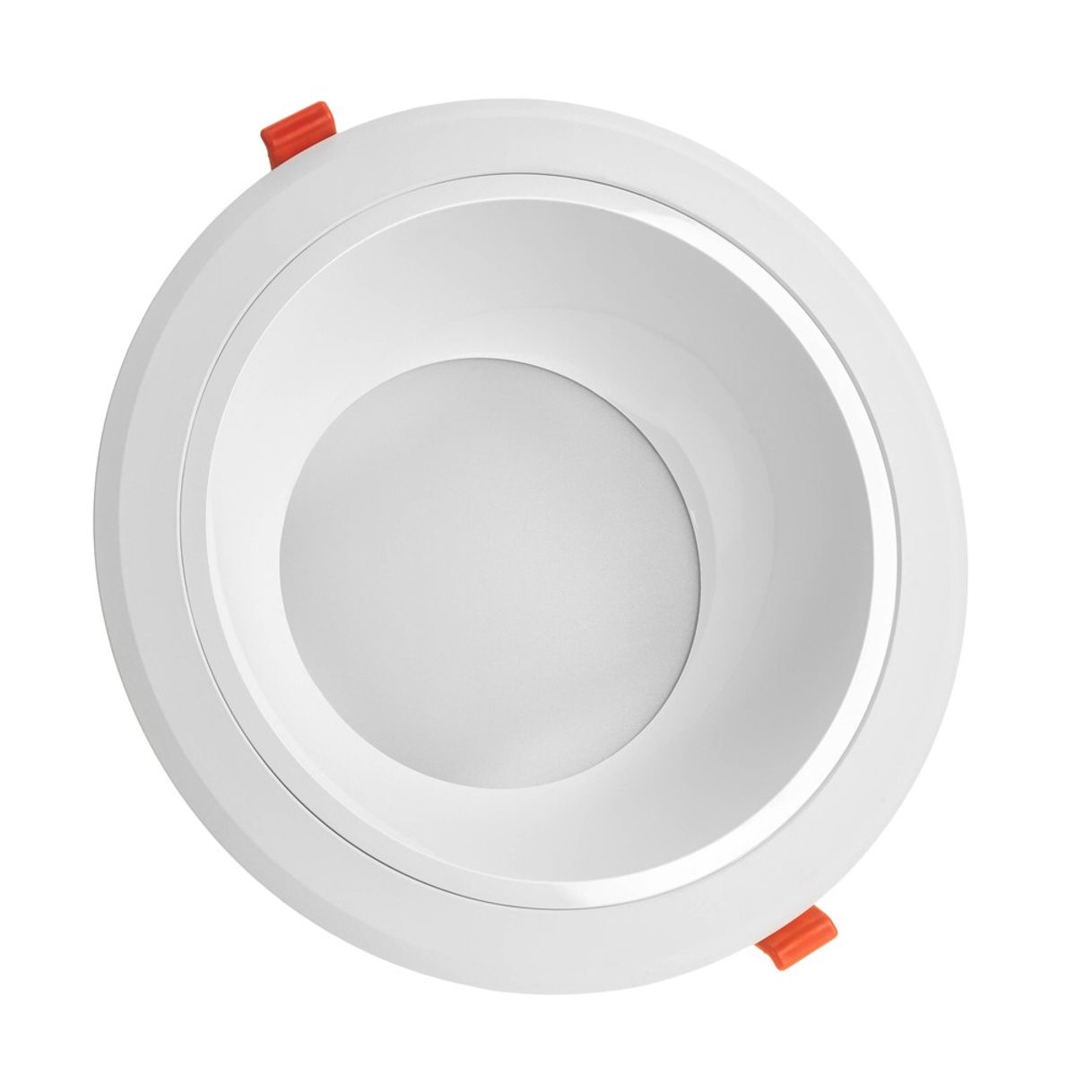 Ceiline III Downlight 25W - uden lyskilde, neutral hvid, 230V, 90°, IP44, 230x100mm, hvid, rund - Dæmpbar : Ikke dæmpbar, Kulør : Neutral