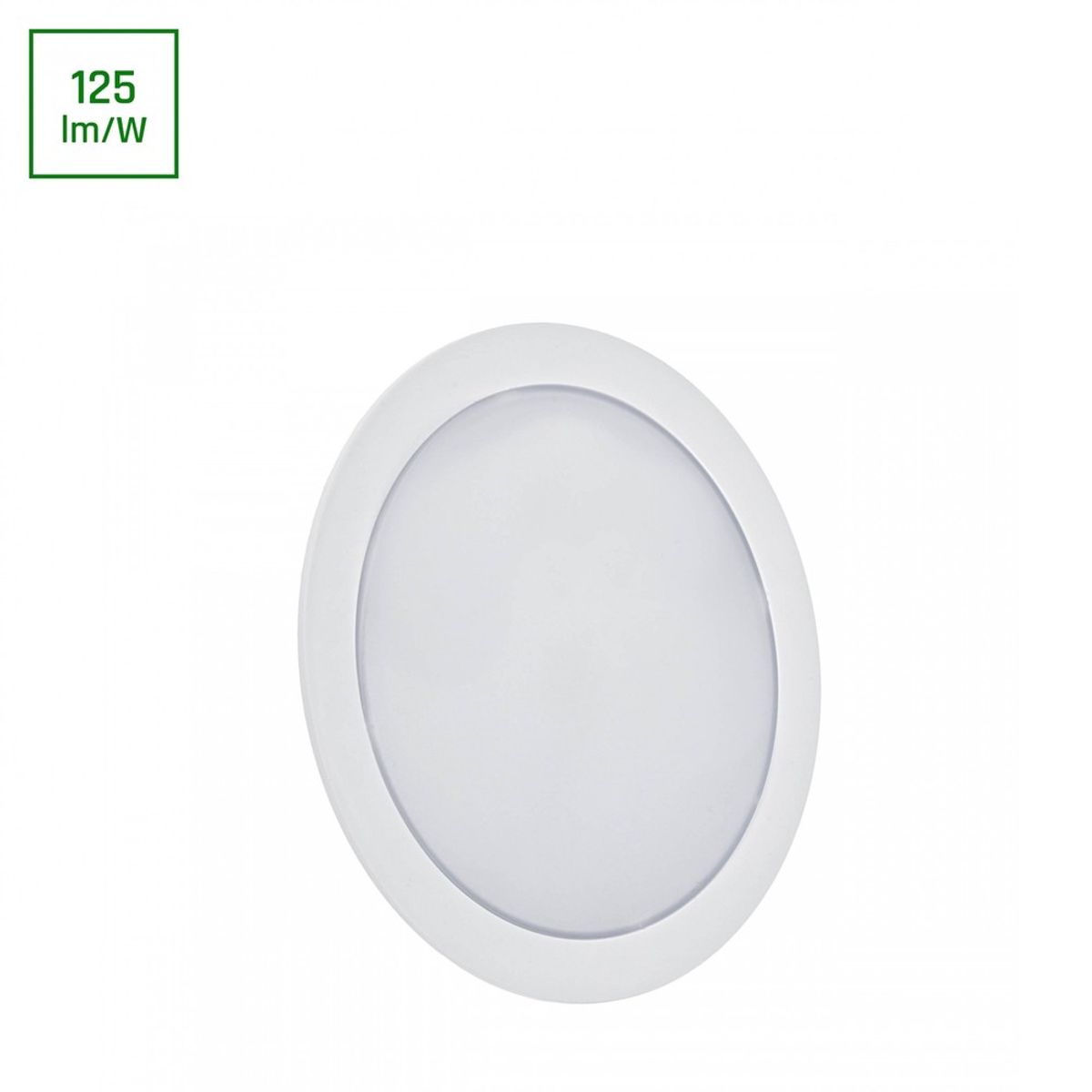 ALGINE 2-i-1 Downlight 12W 1160lm - Varm Hvid, 230V, IP20, Rund - Dæmpbar : Ikke dæmpbar, Kulør : Varm