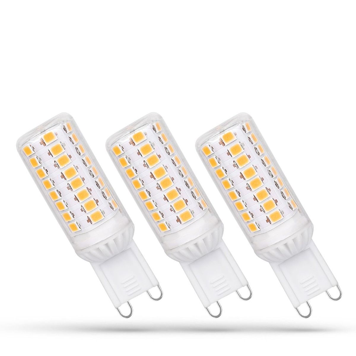 LED G9 4,9W - Neutral hvid, dæmpbar, Premium, Spectrum, 3-pak - Dæmpbar : Dæmpbar, Kulør : Neutral