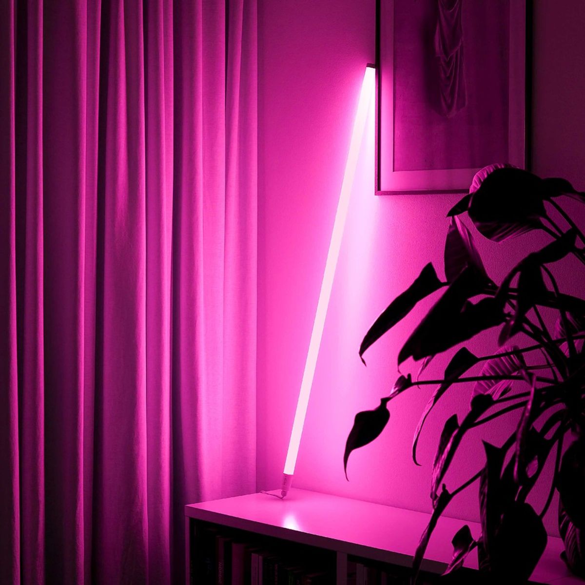 LEDlife Neon Tube LED 120 cm, Pink - Designer rør, Justerbar lysstyrke, inkl. ledning