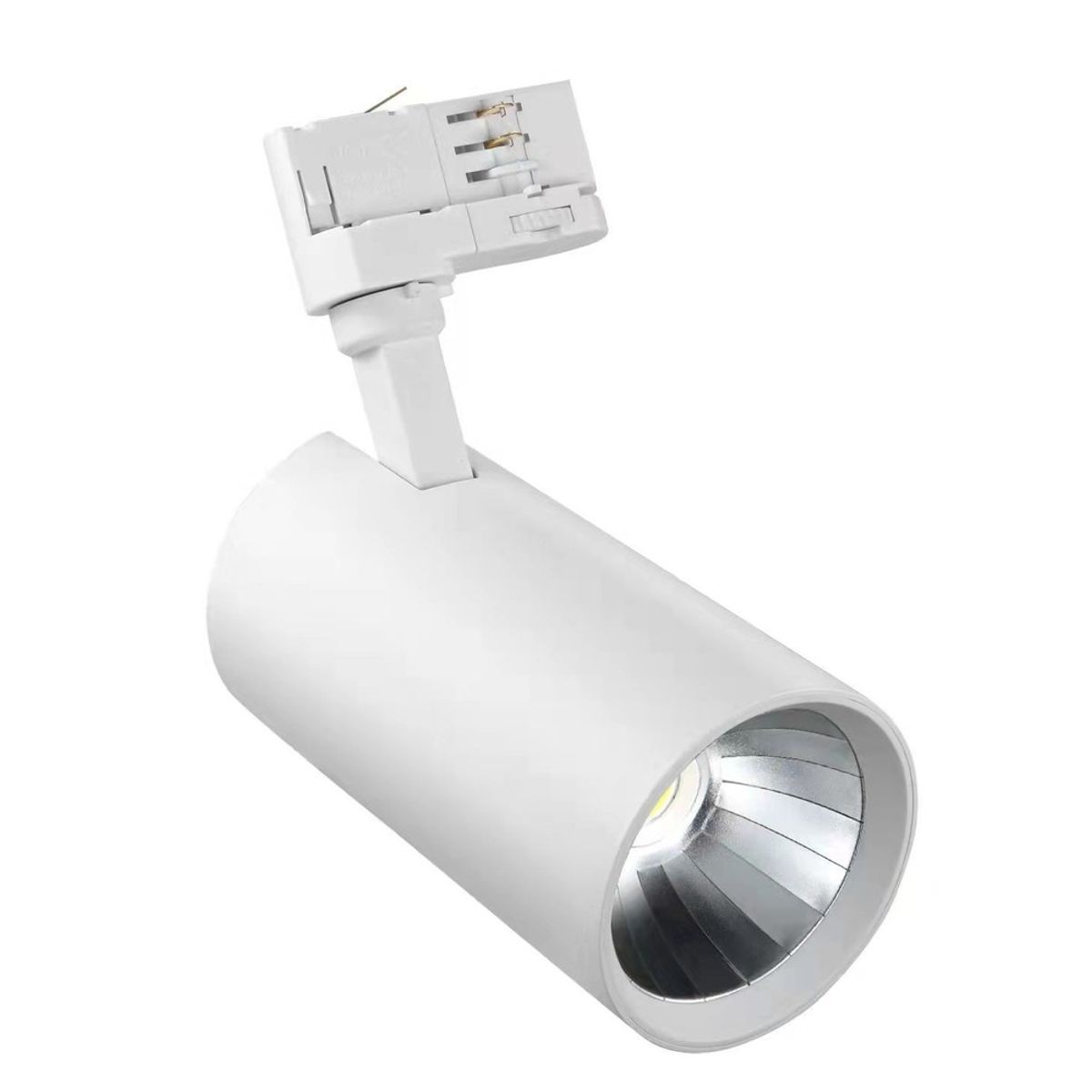 LEDlife hvid skinnespot 24W - Flicker free, 125lm/w, 3-faset - Kulør : Varm, Spredning : 38°