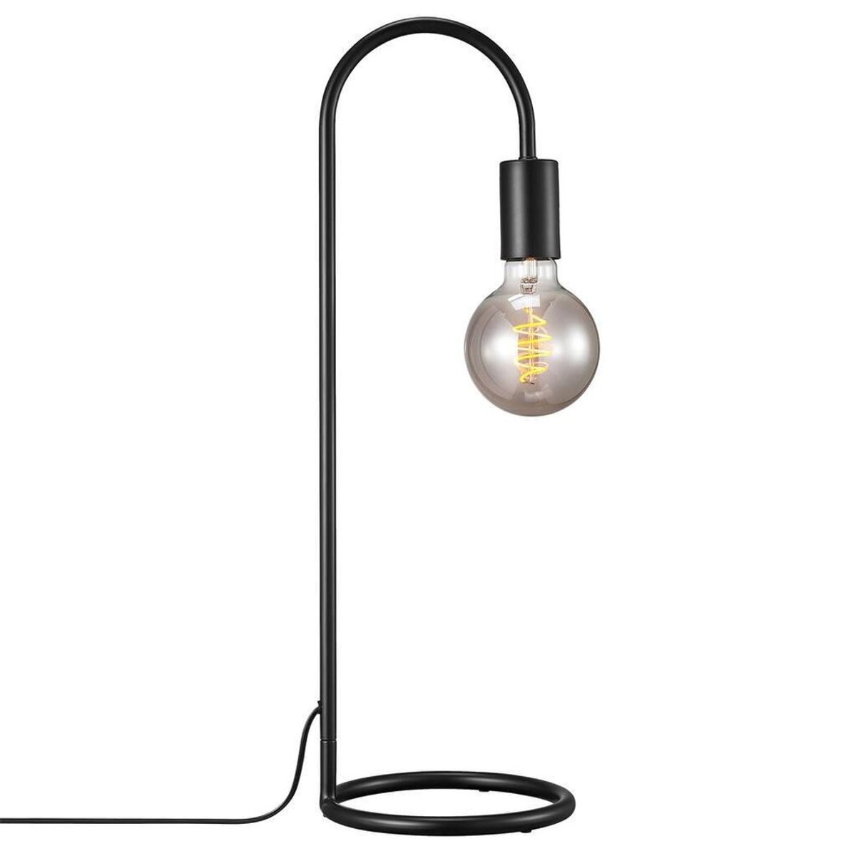 Nordlux Paco bordlampe, E27, Sort