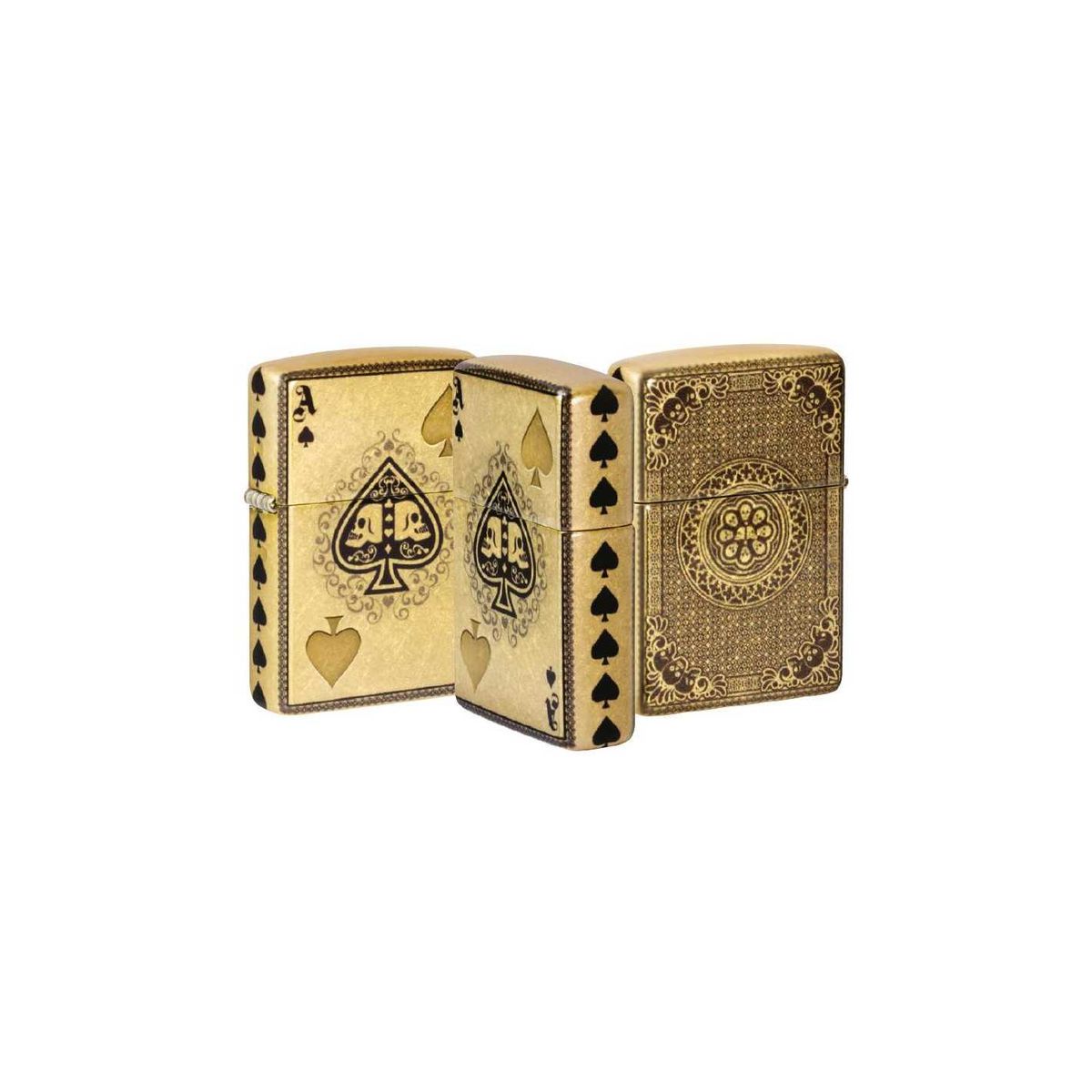 Zippo 48458 Ace of Spades Design - Zippo lighter