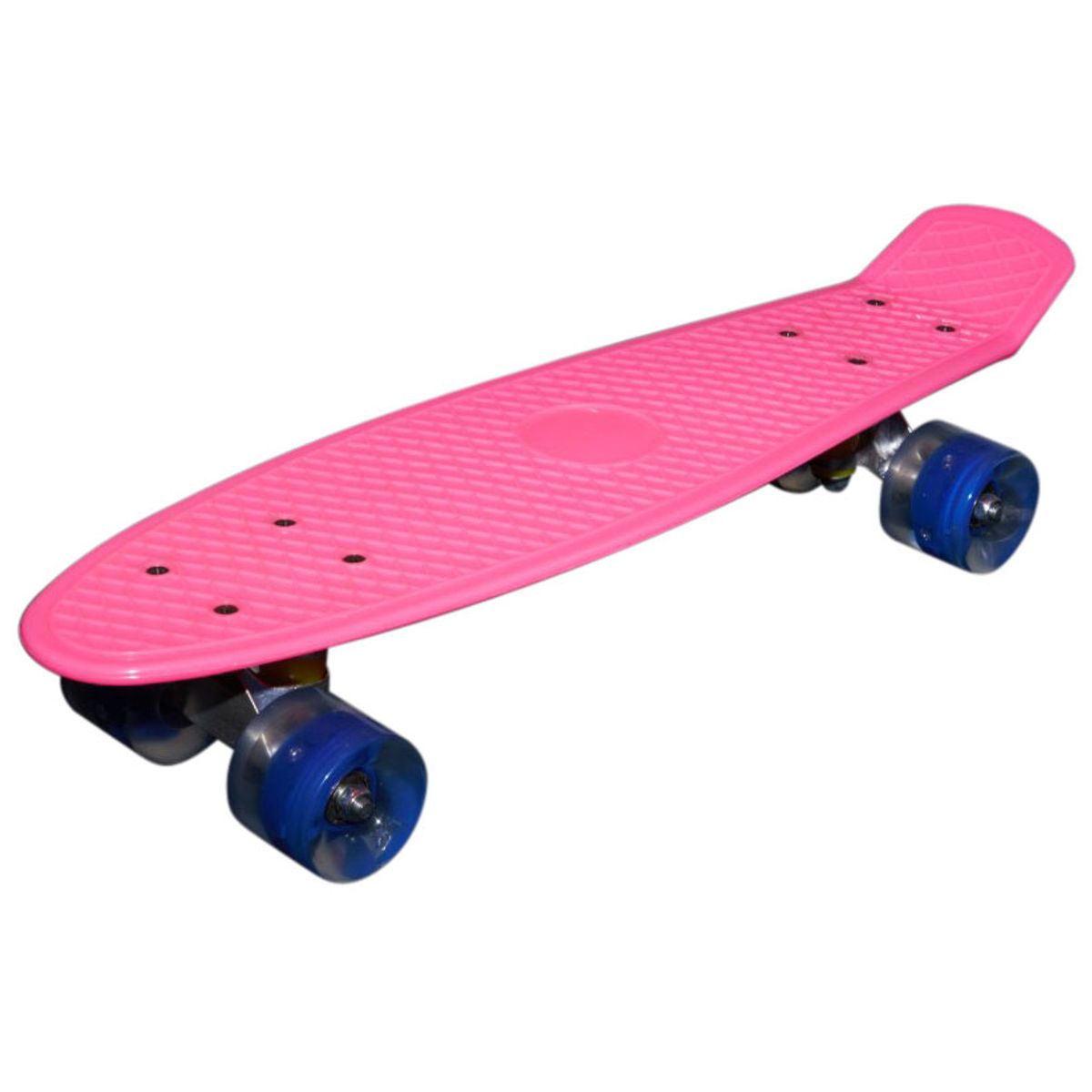 MCU-Sport Pink LED Skateboard m/LED Lys + ABEC7